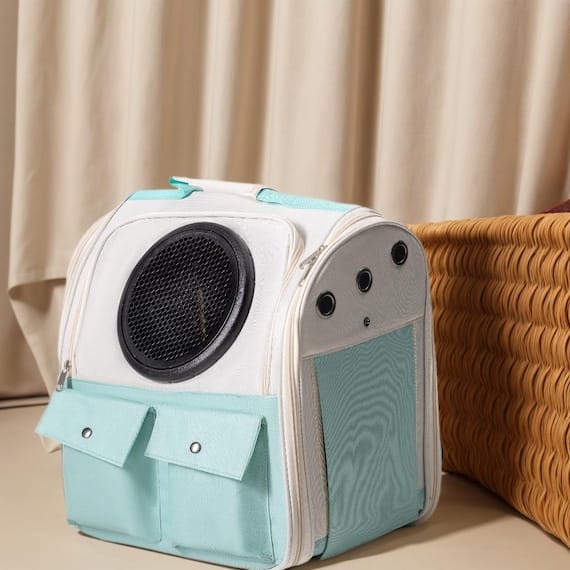 Bolso Guacal para Perros y Gatos con Ventana Transparente